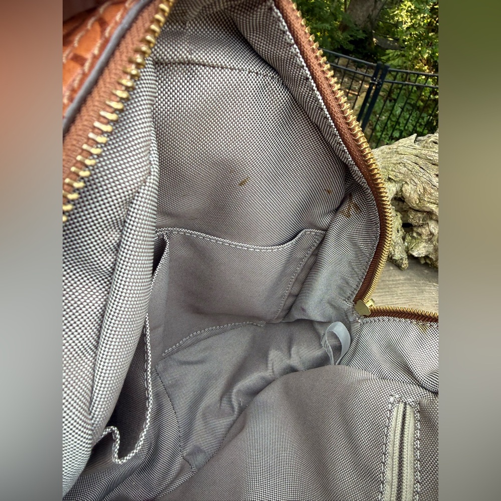 Leather Fossil Backpack - Picture 3 of 8
